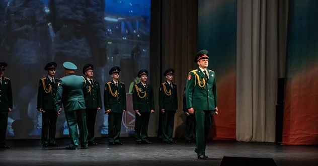 Ансамбль песни и пляски Северо-Западного округа Росгвардии дал концерт в Архангельске