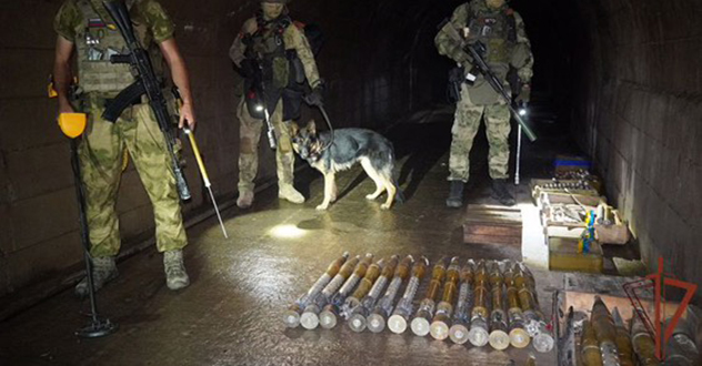 Росгвардейцы обнаружили в ДНР склад боеприпасов американского и европейского производства