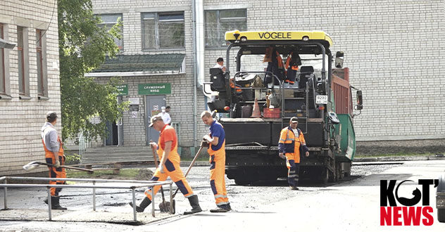 Котласская больница в этом году проводит беспрецедентный объём ремонтных работ