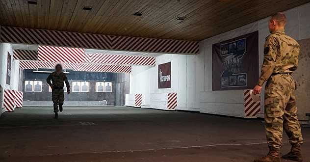 В Архангельской области состоялись соревнования среди областных подразделений Росгвардии по зимним видам спорта