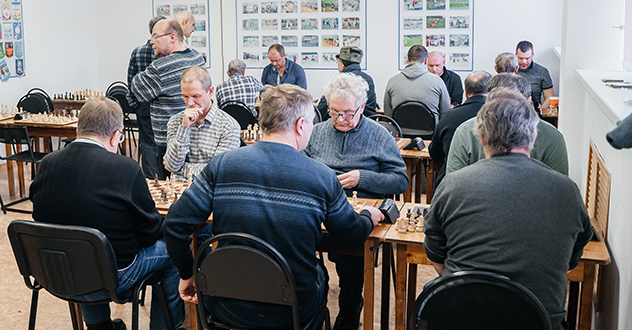 Состоялась традиционная матчевая встреча по шахматам между городами Коряжмы и Котласа