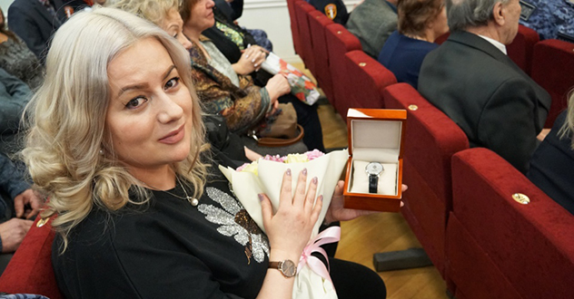 В Архангельске сотрудники подразделений госконтроля и ЛРР Росгвардии отметили профессиональный праздник