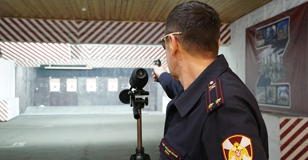 В Архангельской области состоялись соревнования среди областных подразделений Росгвардии по зимним видам спорта