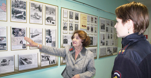 В музее истории УМВД России по Архангельской области открылась выставка, посвященная 80-летию полного снятия блокады Ленинграда
