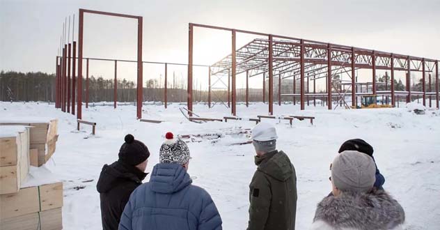 Ледовую арену в Коряжме построят уже в этом году