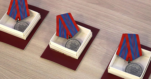 Архангельским росгвардейцам отличившимся в спецоперации вручили госнаграды