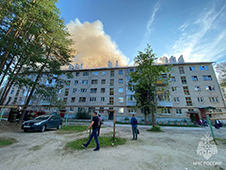 В поселке Савинский завершён капитальный ремонт крыши  многоквартирного дома, поврежденного в результате пожара