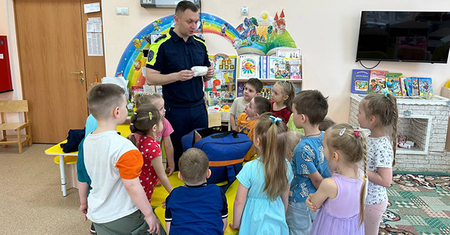 Урок безопасности для воспитанников детского сада