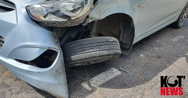 Причиной дорожной аварии стала невнимательность