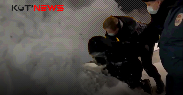 Видео с жителем Котласа, задержанного за отсутствие маски, сегодня многих возмутило до глубины души