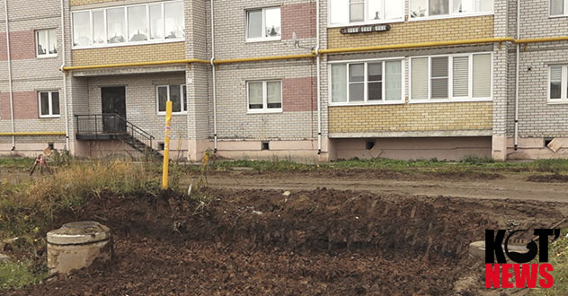 Южный микрорайон Котласа пропах канализацией
