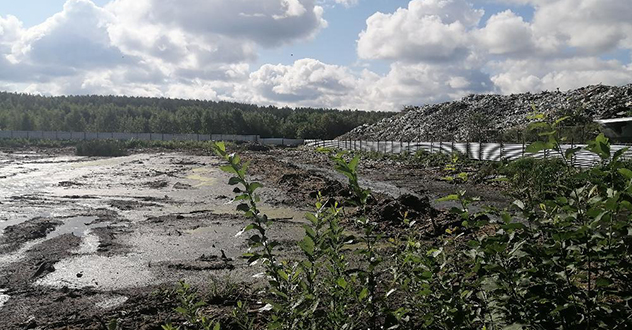Архангельская область: на строительстве КПО в Коряжме завершаются подготовительные работы