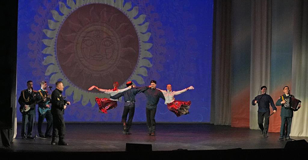 Ансамбль песни и пляски Северо-Западного округа Росгвардии дал концерт в Архангельске