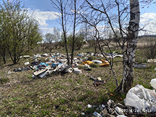 Котласская межрайонная прокуратура через суд требует ликвидировать несанкционированную свалку вблизи р. Вычегда
