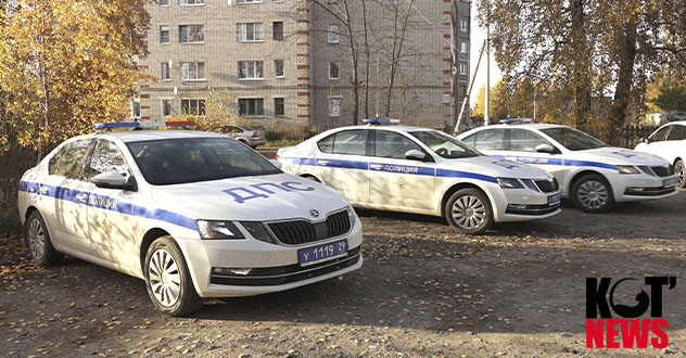 Ещё три Шкоды поступили в распоряжение котласского ДПС