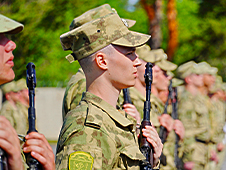 Юношей из Архангельской области призовут в Северо-Западный округ Росгвардии