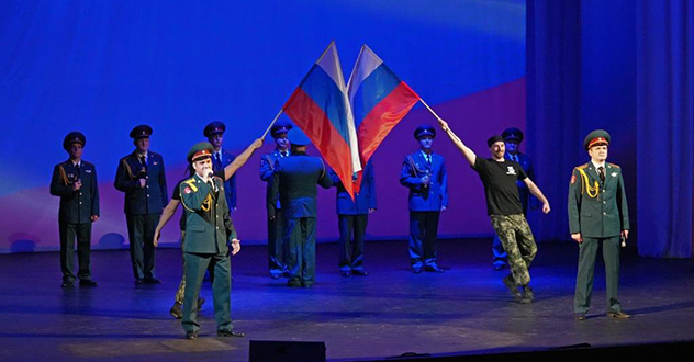 Ансамбль песни и пляски Северо-Западного округа Росгвардии дал концерт в Архангельске