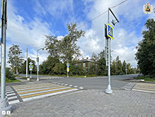 В Поморье завершаются запланированные на 2023 год работы по модернизации пешеходных переходов и светофоров