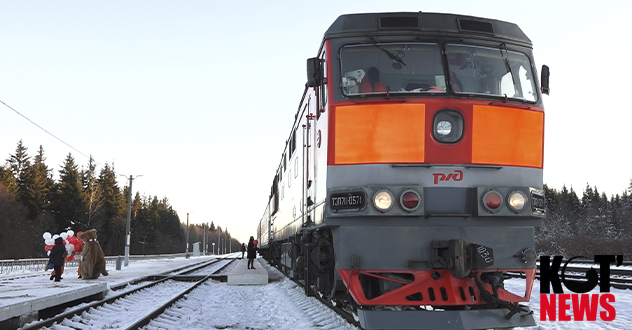 Первый поезд к Деду Морозу отправился пустым