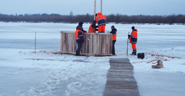 Где можно будет окунуться?