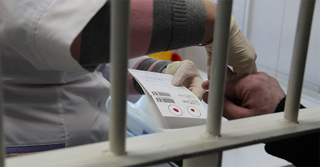 Образцы биоматериала осужденных Поморья вносятся в федеральную базу