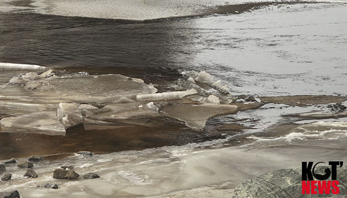 Ледоход в Котлас придёт недели через полторы