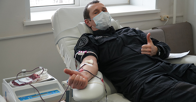 Архангельские росгвардейцы поддержали всероссийскую ведомственную акцию «От сердца к сердцу»