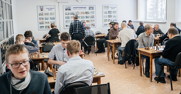 Состоялась традиционная матчевая встреча по шахматам между городами Коряжмы и Котласа