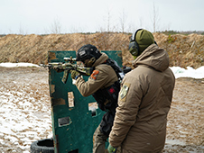 В Архангельске прошли испытания на право ношения знака отличия спецподразделений Росгвардии