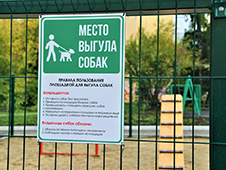 Котласскую администрацию обязали обустроить места для выгула животных