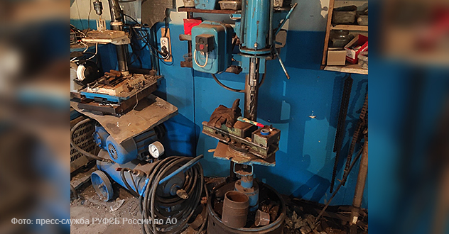 Сотрудниками РУФСБ обнаружена оружейная мастерская
