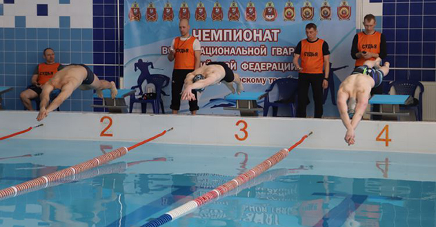 Архангельский росгвардеец стал призером чемпионата Росгвардии по зимнему офицерскому троеборью