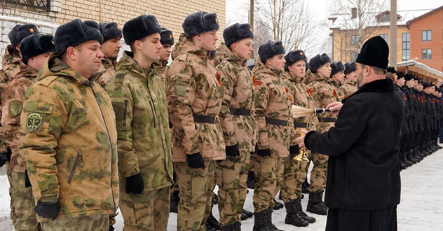 Архангельские призывники отправились служить в воинскую часть Северо-Западного округа Росгвардии