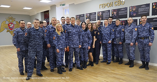 Росгвардейцы Архангельской области написали «Диктант Победы»