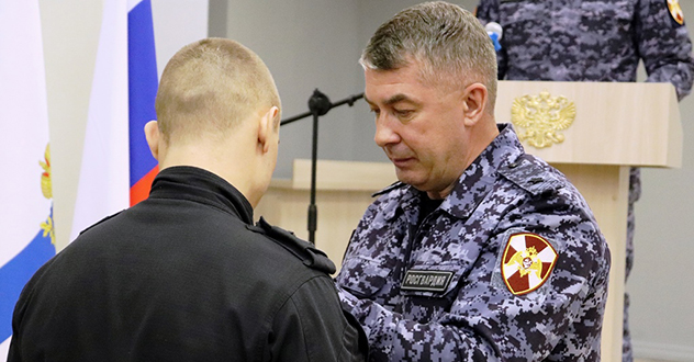 Архангельским росгвардейцам отличившимся в спецоперации вручили госнаграды