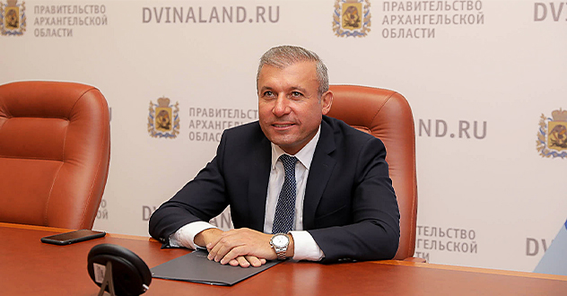 Вице-губернатор Архангельской области получил награду от Президента России