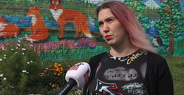 Сказочное граффити против вандализма