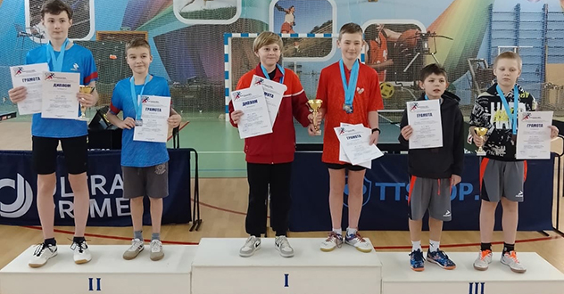 Итоги Спартакиады школьных спортивных клубов Архангельской области по настольному теннису (Дивизион № 2)